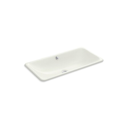 Kohler Iron Plains Trough Rectangle Drop-In/Undermount Bathroom Sink 20212-NY